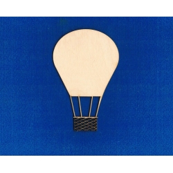 Balon 12,5x8cm , kosz  ażur-kratka pusta